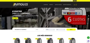 Screenshot de servitecaartigues.cl